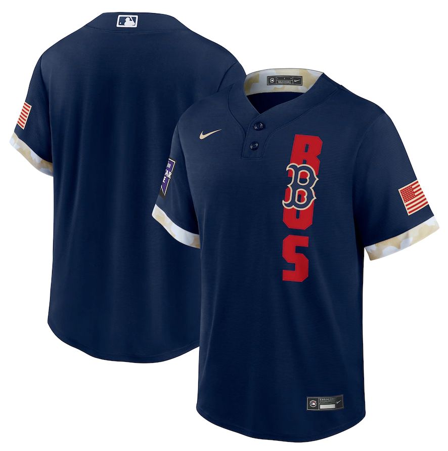 Men Boston Red Sox Blue 2021 All Star Game Nike MLB Jersey